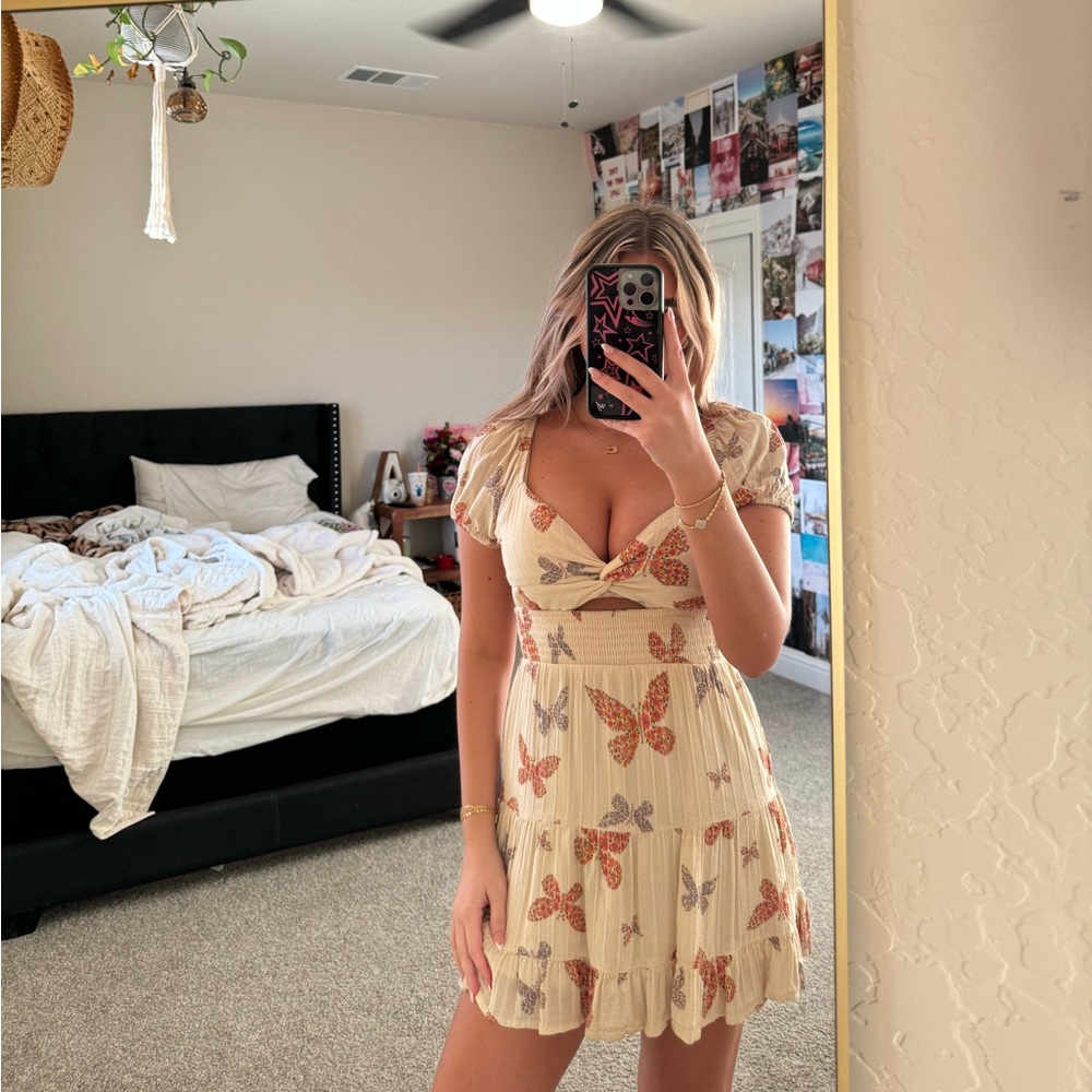 American Eagle Butterfly Dress